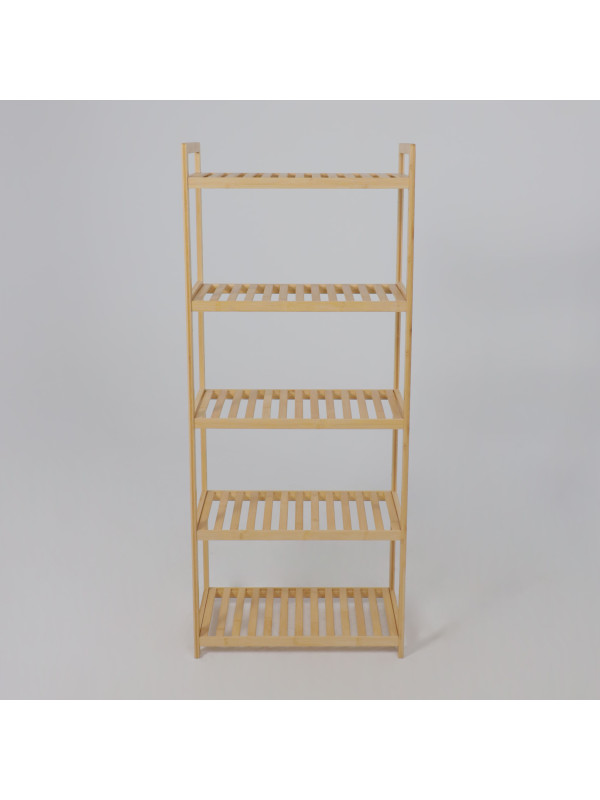 Стеллаж AksHome Violet-3 бамбук спереди