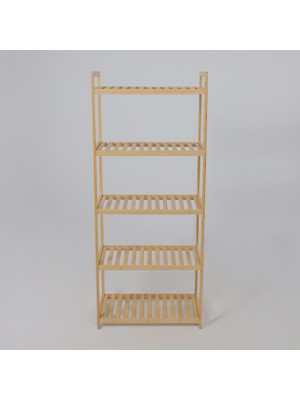 Стеллаж AksHome Violet-3 бамбук спереди