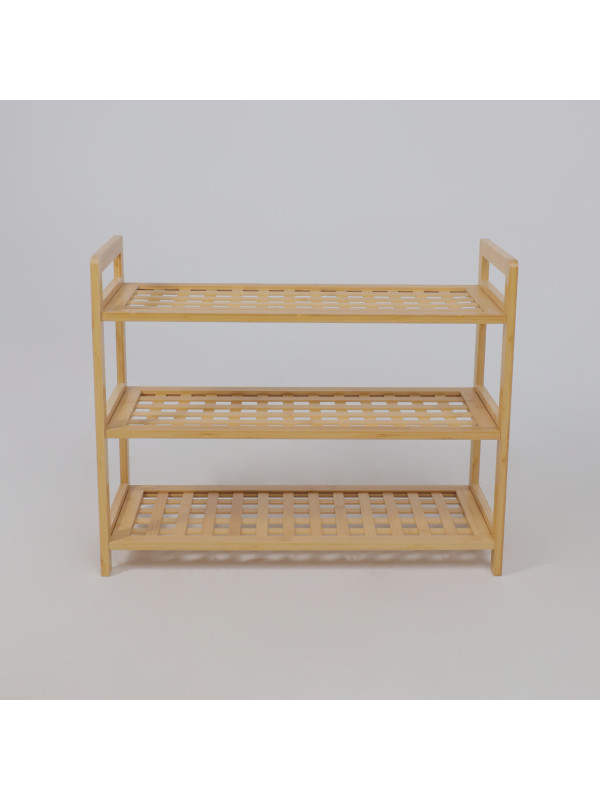 Стеллаж AksHome Vivid бамбук спереди