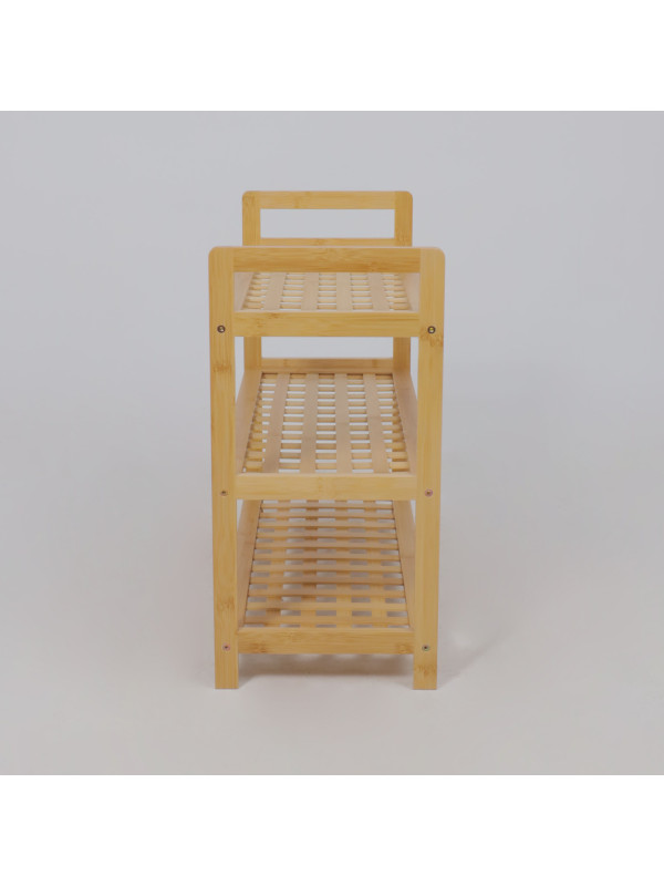 Стеллаж AksHome Vivid бамбук сбоку