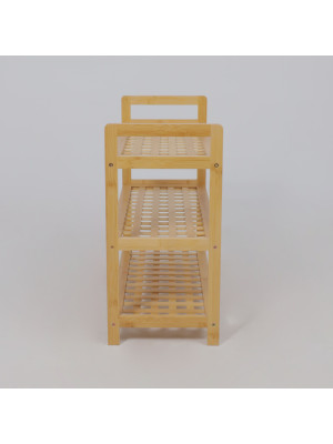 Стеллаж AksHome Vivid бамбук сбоку