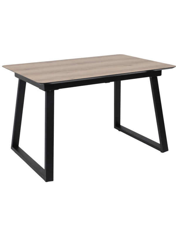 Кухонный стол Lepremo AV 1208 Дуб Делано натуральный/черный