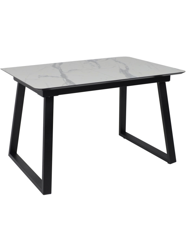 Кухонный стол Lepremo AV 1208 Мрамор белый/черный