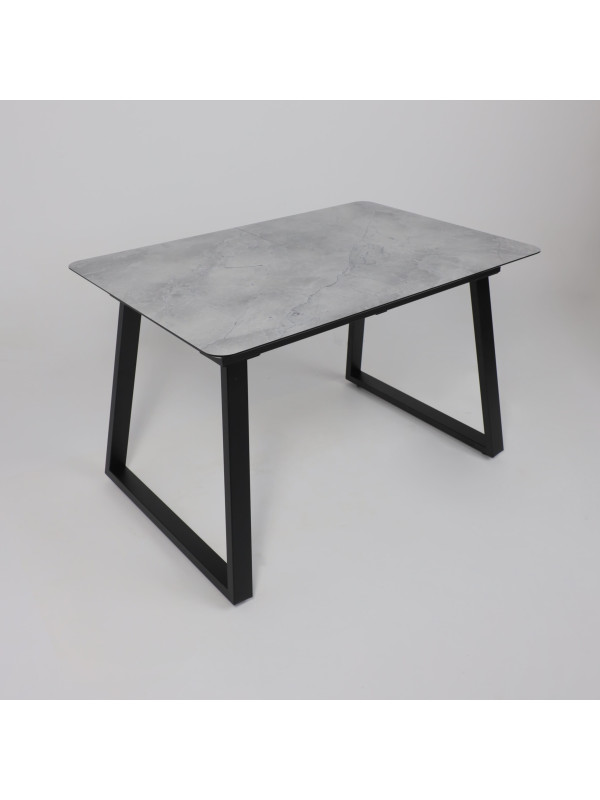 Кухонный стол Lepremo AV 1208 Мрамор Марквина синий/черный сверху