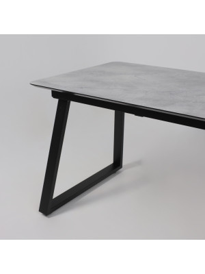 Кухонный стол Lepremo AV 1208 Мрамор Марквина синий/черный под углом