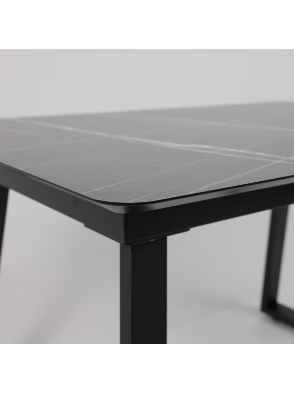 Кухонный стол Lepremo AV 1208 Черный тунис/черный вблизи