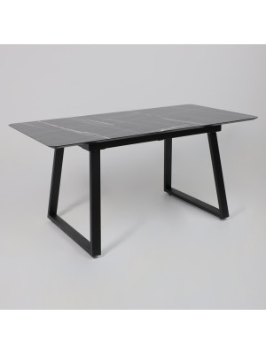 Кухонный стол Lepremo AV 1208 Черный тунис/черный раздвижной механизм (1)