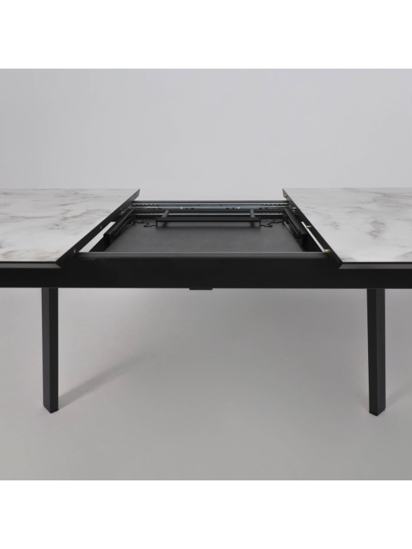 Кухонный стол Lepremo AV 1209 Виктори натуральный/черный раздвижной механизм