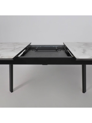 Кухонный стол Lepremo AV 1209 Виктори натуральный/черный раздвижной механизм