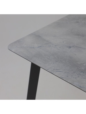 Кухонный стол Lepremo AV 1209 мрамор марквина синий/черный вблизи