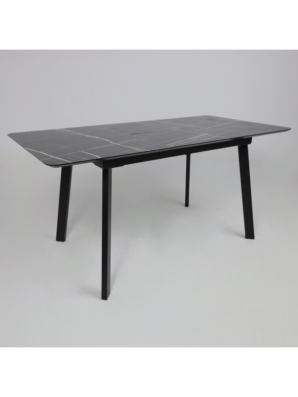 Кухонный стол Lepremo AV 1209 черный тунис /черный раздвижной механизм