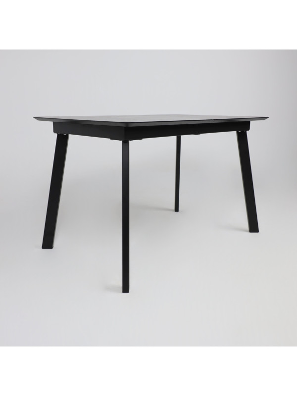Кухонный стол Lepremo AV 1209 черный тунис /черный под углом
