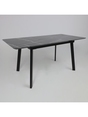 Кухонный стол Lepremo AV 1209 черный тунис /черный раздвижной механизм