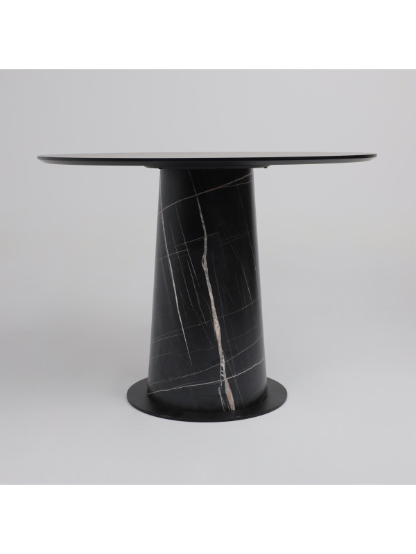 Кухонный стол Lepremo AV 1317 черный тунис/черный сбоку