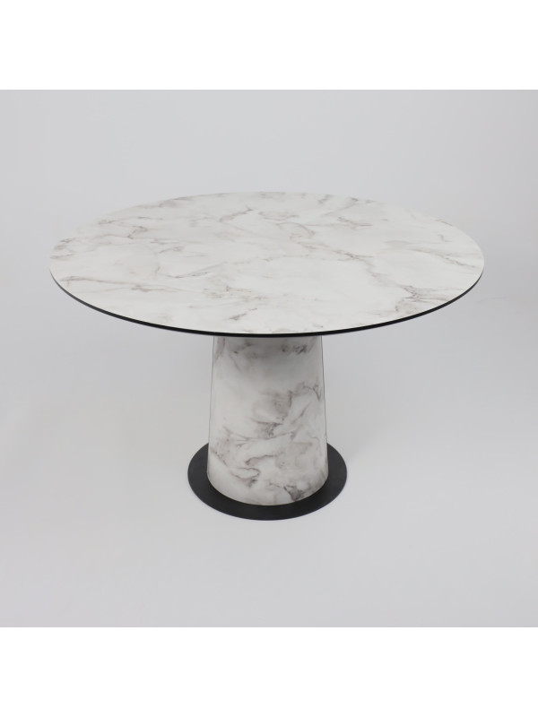 Кухонный стол Lepremo AV 1317 1200 Виктори натуральный/черный сверху