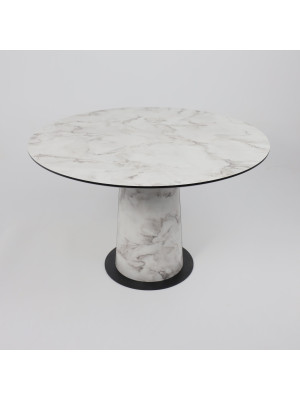 Кухонный стол Lepremo AV 1317 1200 Виктори натуральный/черный сверху