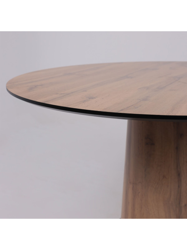 Кухонный стол Lepremo AV 1317 1200 Дуб Вотан/черный вблизи