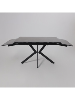 Кухонный стол Lepremo AV 2111 черный матовый Shakespeare/черный раздвижной механизм (1)