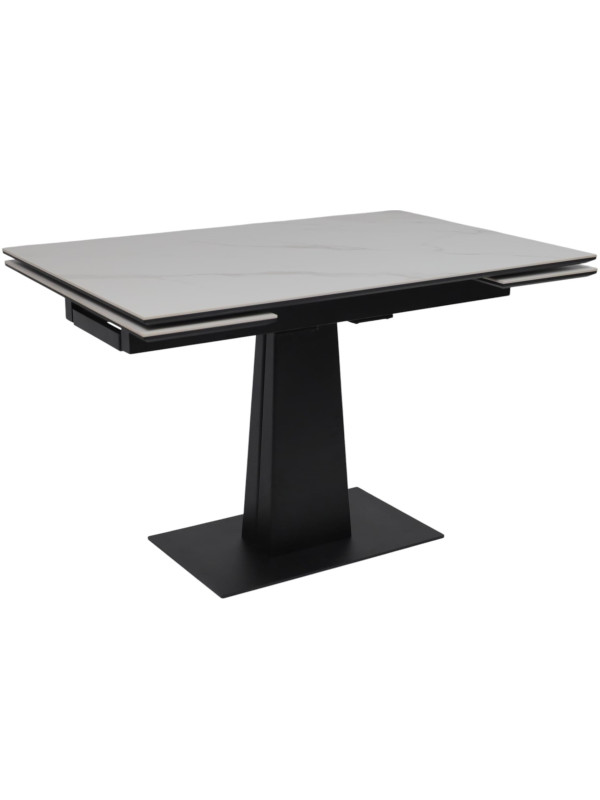 Кухонный стол Lepremo AV 2119 белый матовый Snow White/черный