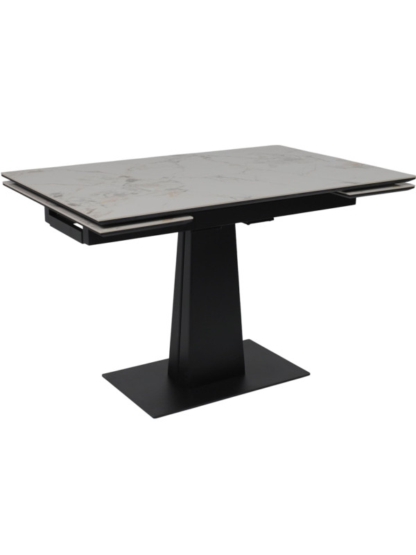 Кухонный стол Lepremo AV 2119 натуральный глянцевый Gold Jade/черный