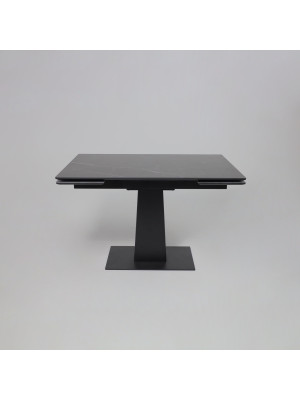 Кухонный стол Lepremo AV 2119 черный матовый Shakespeare/черный раздвижной механизм