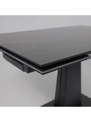 Кухонный стол Lepremo AV 2119 черный матовый Shakespeare/черный вблизи