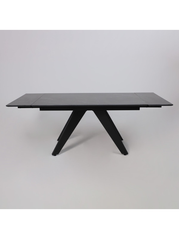 Кухонный стол Lepremo AV 2122 черный матовый Shakespeare/черный раздвижной механизм (2)