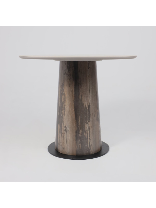 Кухонный стол Lepremo AV 2317 белый глянцевый Pandora/ипанема спереди