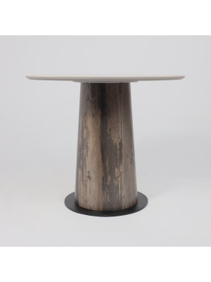 Кухонный стол Lepremo AV 2317 белый глянцевый Pandora/ипанема спереди