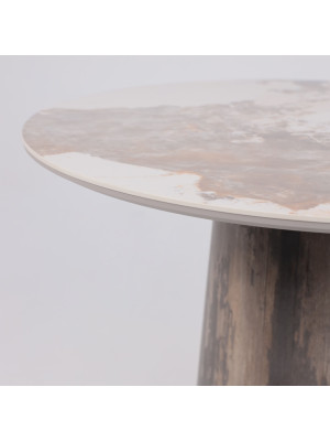 Кухонный стол Lepremo AV 2317 белый глянцевый Pandora/ипанема вблизи