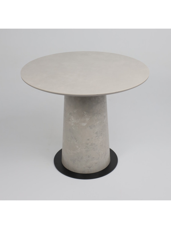 Кухонный стол Lepremo AV 2317 серый матовый Carmen Light Grey/бетао сверху