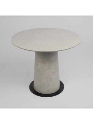 Кухонный стол Lepremo AV 2317 серый матовый Carmen Light Grey/бетао сверху