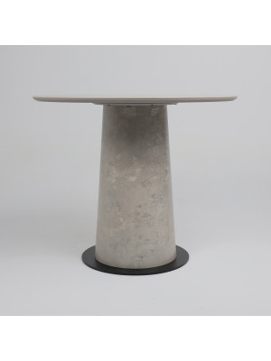 Кухонный стол Lepremo AV 2317 серый матовый Carmen Light Grey/бетао сбоку