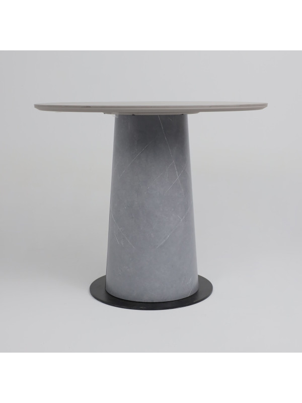 Кухонный стол Lepremo AV 2317 серый матовый Larka Grey/будда спереди