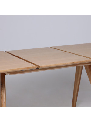 Кухонный стол ОРИМЭКС Авеню светлый дуб раздвижной механизм (3)