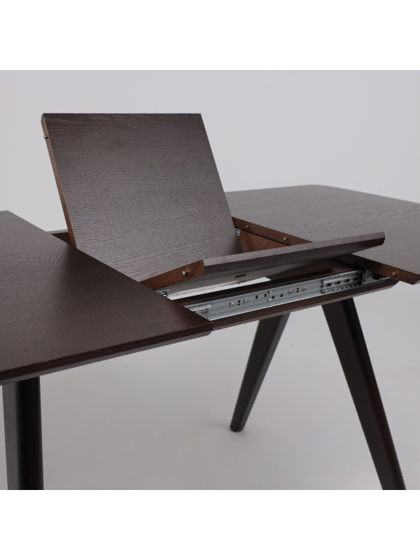 Кухонный стол ОРИМЭКС Авеню темный дуб раздвижной механизм