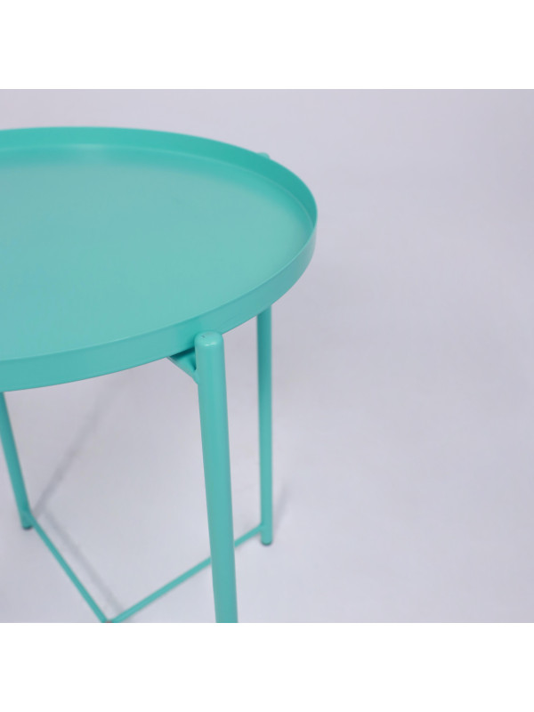 Журнальный столик AksHome Trick зеленый вблизи