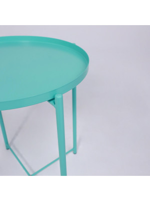 Журнальный столик AksHome Trick зеленый вблизи