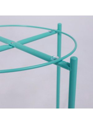 Журнальный столик AksHome Trick зеленый без столешницы