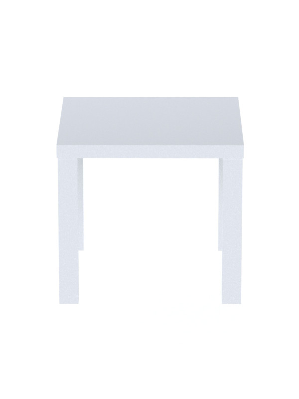 Журнальный столик Mebelain Энкель 50 белый спереди