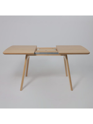 Кухонный стол ОРИМЭКС Лондон-М светлый бук раздвижной механизм (2)