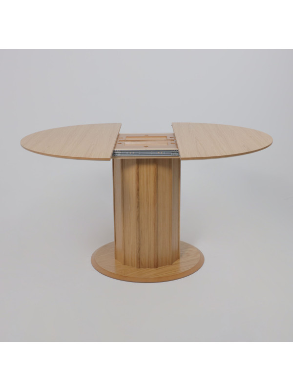 Кухонный стол ОРИМЭКС Олаф светлый дуб раздвижной механизм (2)