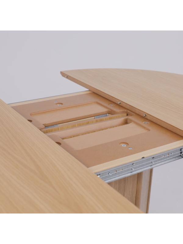 Кухонный стол ОРИМЭКС Олаф светлый дуб раздвижной механизм