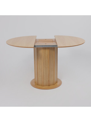 Кухонный стол ОРИМЭКС Олаф-М светлый дуб раздвижной механизм (2)