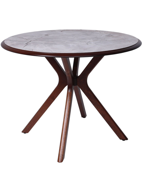 Кухонный стол Рамкад Пекин-1000 азул оникс/орех