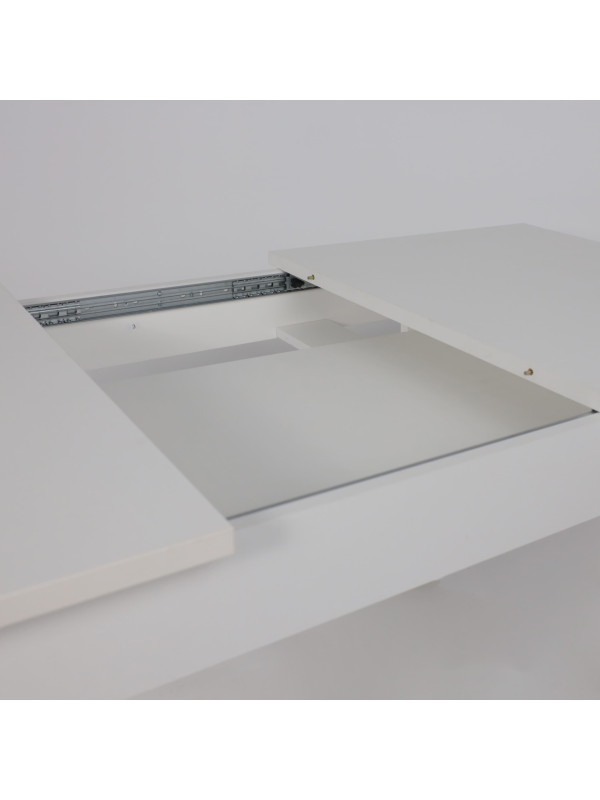 Кухонный стол Eligard Stan белый раздвижной механизм