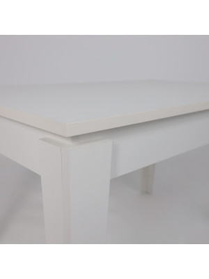 Кухонный стол Eligard Stan белый вблизи