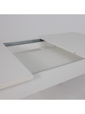 Кухонный стол Eligard Stan белый раздвижной механизм