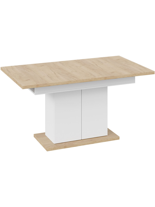 Кухонный стол ТриЯ Детройт Тип 1 дуб крафт золотой/белый