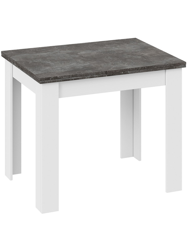 Кухонный стол ТриЯ Промо Тип 3 ателье темный/белый